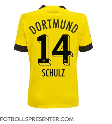 Borussia Dortmund Nico Schulz #14 Hemma Matchtröja Dam 2022-23 Kortärmad